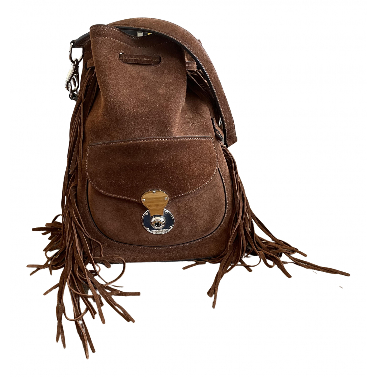 Bag Ralph Lauren Brown in Suede - 16698014